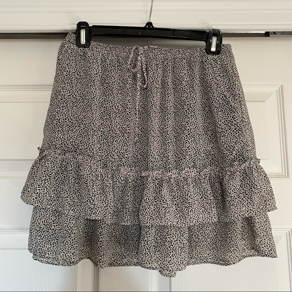 cute printed skirt